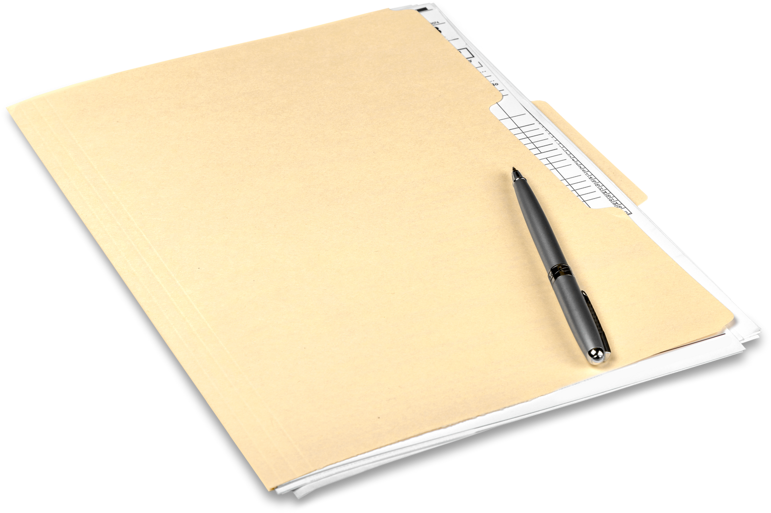 File Folder with Documents